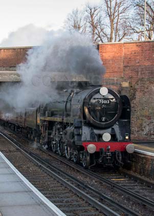 Purchase photo of 70013 OLIVER CROMWELL at Virginia Water